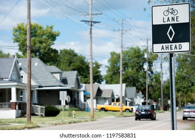 Road Sign On Washington Ave, Columbia MO