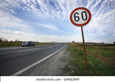 Sixty speed limit Images, Stock Photos & Vectors | Shutterstock