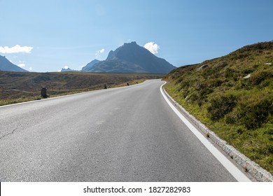 Road of Silvretta Alpine Road Austria(silvretta hochalpenstrasse)