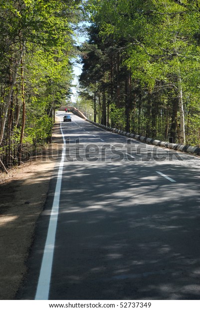 Road, speed, weather\
and fine landscape