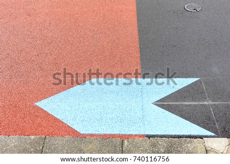 Road surface indication