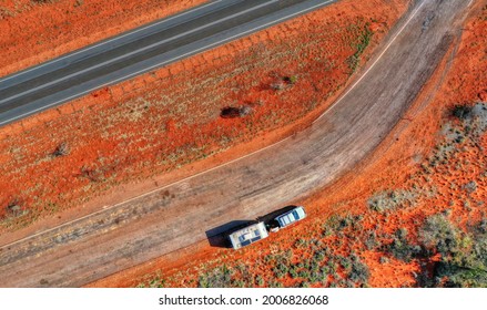 Road To Tennant Creek In Northern Territory