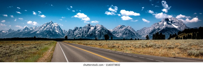 Road To The Tetons, Wyoming