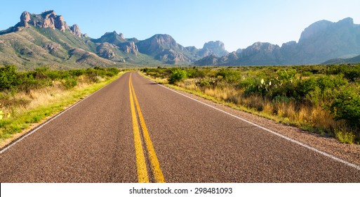 Road Through Big Bend National Park