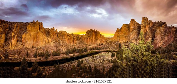 The road through the canyon panorama. Canyon panoramic landscape. Beautiful canyon panorama. Canyon panorama - Shutterstock ID 2161527321
