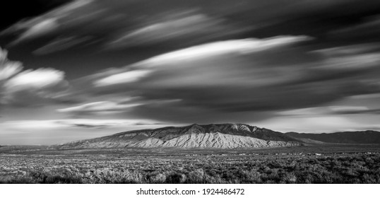 A Road Through The Desert Of New Mexico