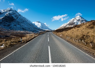 Road Through Glencoe ,Scotland