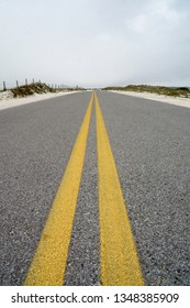 Road Through Gulf Islands National Seashore.