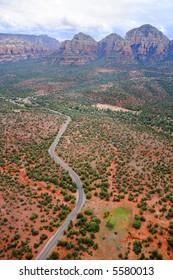 Road through Red Rocks