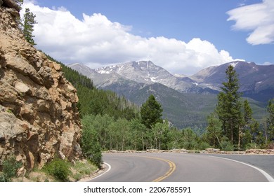 Road Through Rocky Mountain National Park