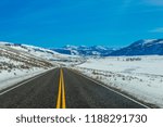 Road Through Yellowstone National Park