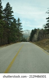 Road to the top of the mountain
