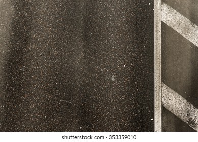 Road, top view