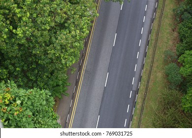 Road In Top View