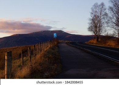 The Road Towards The Great Glen, Scotland