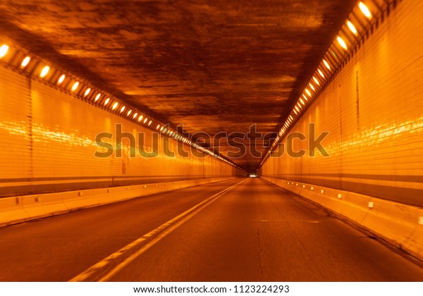 Road tunnel high speed\
road