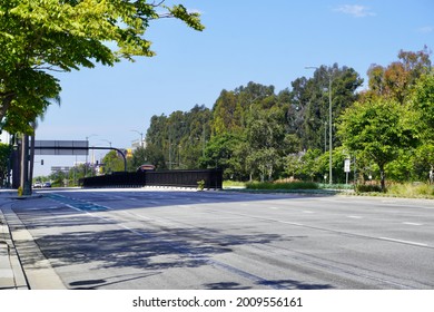 Road View Of Santa Monica Blvd 