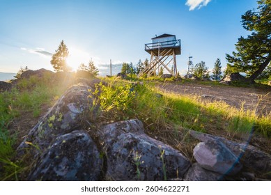 Road To Winterized Fire Tower