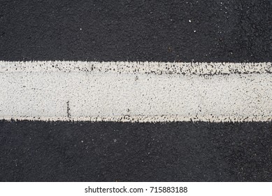 New Asphalt Texture White Road Line Stock Photo (Edit Now) 313594589