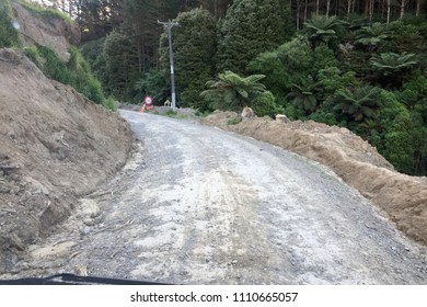 Roads Under Repair After Storm