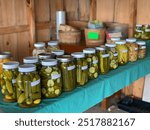 Roadside Amish Farm Stand Upstate New York