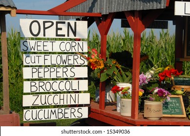 Roadside Produce Stand