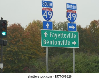 Directions To Interstate 49 South Arkansas Sign Images, Stock Photos & Vectors | Shutterstock