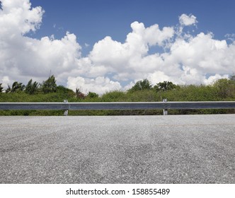 Roadside View, Blue Sky