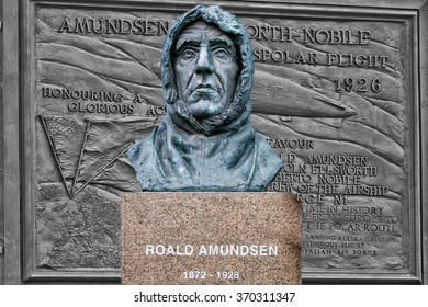 Roald Amundsen South And North Pole Norway Hero Statue