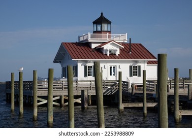 Roanoke Marshes Lighthouse at the Outer Banks - Shutterstock ID 2253988809