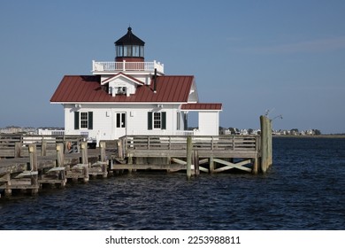 Roanoke Marshes Lighthouse at the Outer Banks - Shutterstock ID 2253988811