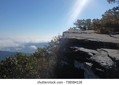 Roanoke Valley With Clouds