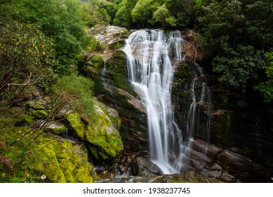 Roaring Burn Falls, Milford Track, New Zealand