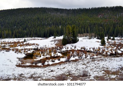 Roaring Fork River Near Aspen, Colorado, USA.