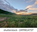 The roaring hills of the Ruby Valley in Montana, USA. 