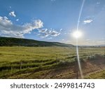 The roaring hills of the Ruby Valley in Montana, USA. 