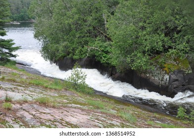 Roaring Rapids In Canada Minnesota