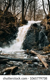 Roaring Rapids In Southern Sweden