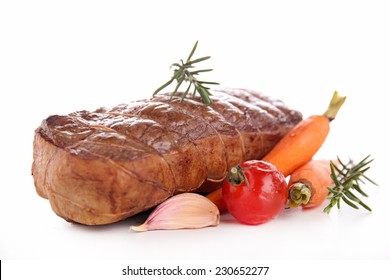 Roast Beef Isolated