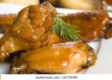 Roast Chicken With Honey