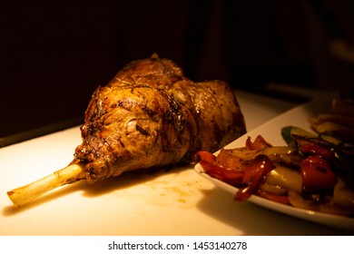 Roast Leg Lamb Carving Station Stock Photo 1453140278 | Shutterstock