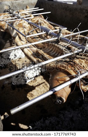 Image, Stock Photo piggy Meat Lunch Dinner