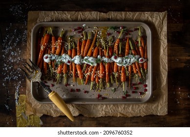 Roasted Baby Carrots With Honey Glaze