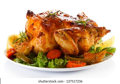 Poulet Roti Images Photos Et Images Vectorielles De Stock Shutterstock