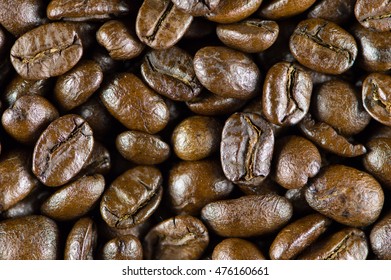 Roasted coffee beans