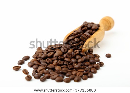 Roasted coffee beans