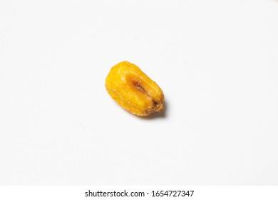 Roasted Corn Nut On White Background