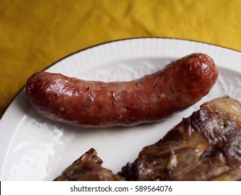 Roasted Creole Sausage In A Plate