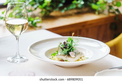 Roasted Fish With White Wine