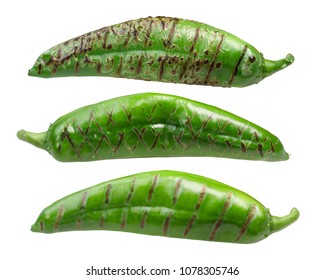 Roasted Hatch Green Chile Peppers (Numex New Mexico Pod Type)